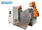Screw Sludge Dewatering Machine For Chemical Waste Water Treatment